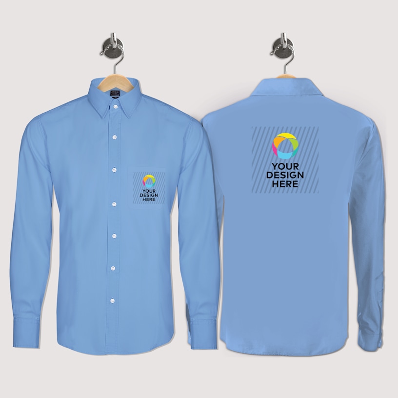 ARROW Easy Care Oxford Dress Shirts >Hero Image 6