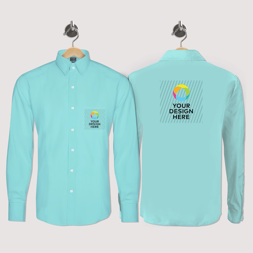 ARROW Easy Care Oxford Dress Shirts >Hero Image 8