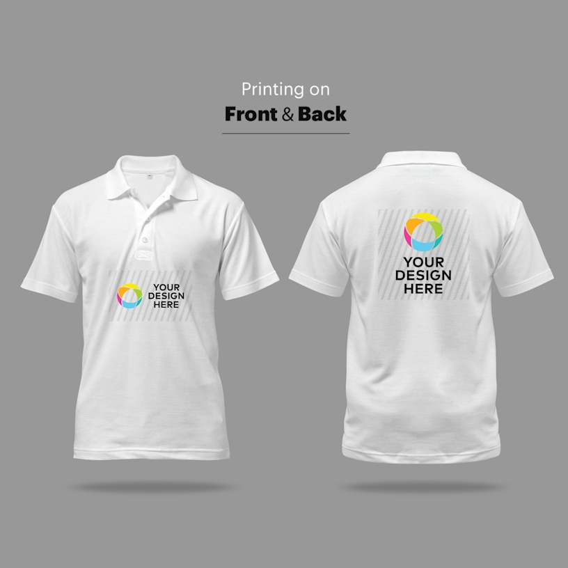 Printed Polyester Polos - Multi Location > Hero img3