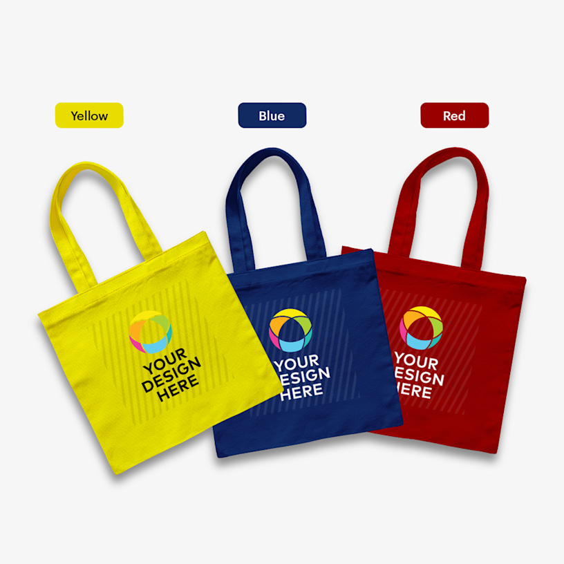 Colored Canvas Tote Bags > Hero img4