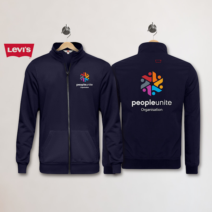 Levi's High Neck Zipper Jackets > Hero img2