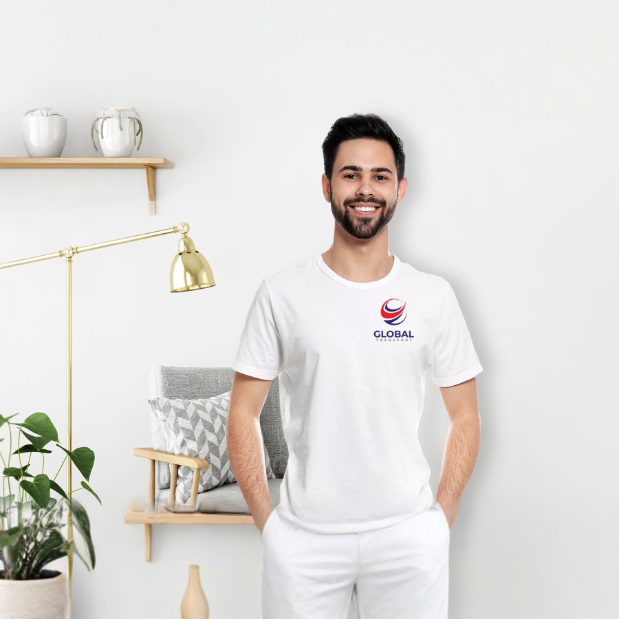 Basic Cotton T-Shirts - Men > Hero Img4