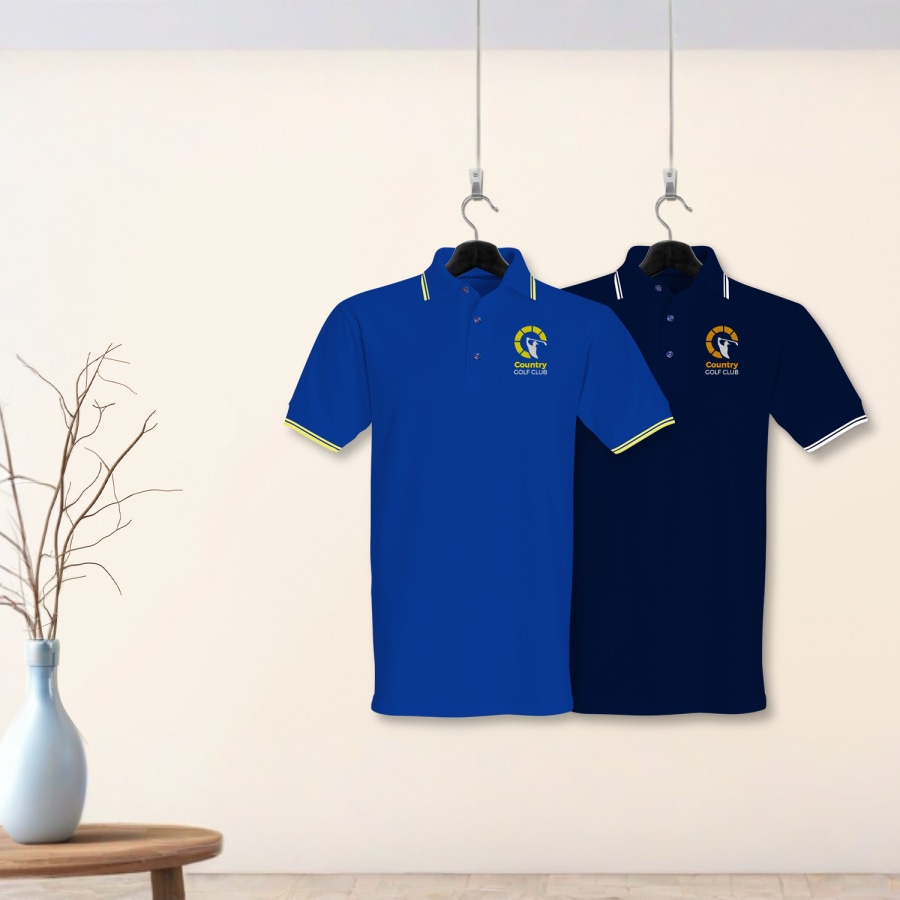 Pikmee Tipline Double tipped Polo T-shirts - Men