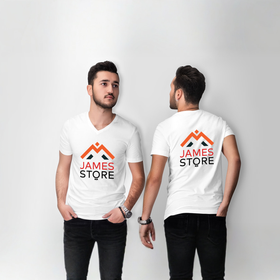 Premium V Neck T-Shirts > Hero img1