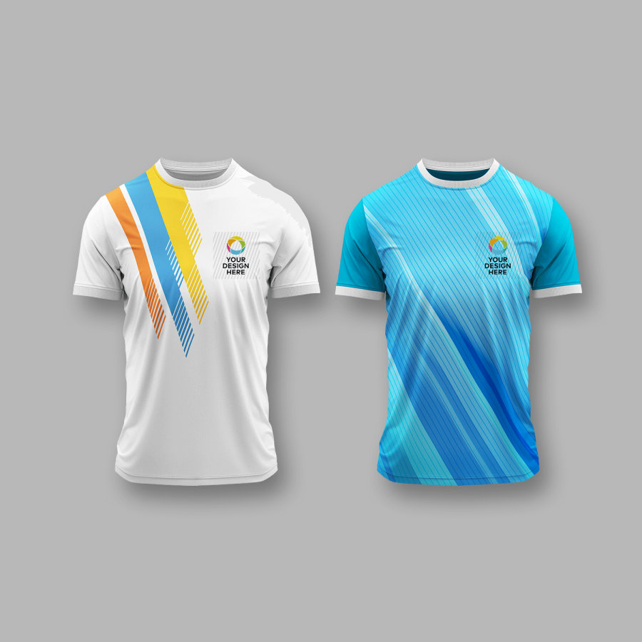 Sports Jersey Round Neck T-Shirts > Hero img3