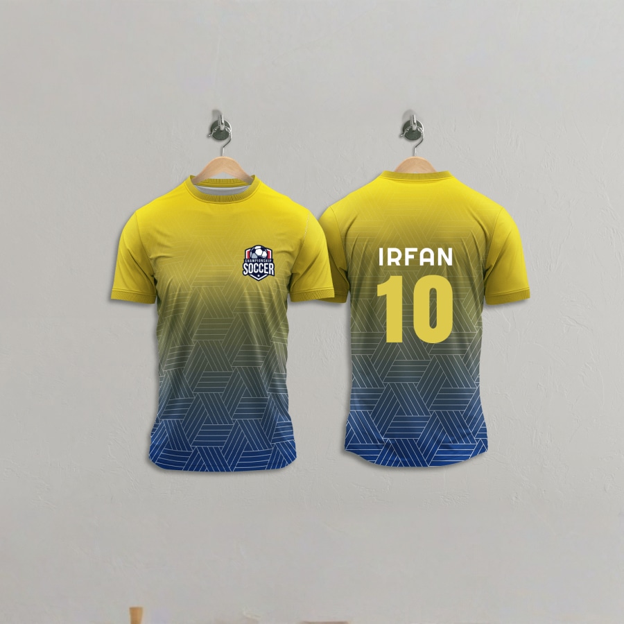 Sports Jersey Round Neck T-Shirts > Hero img5