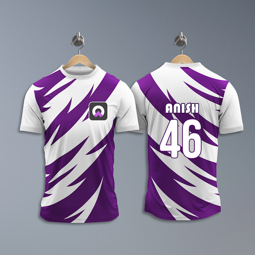 Sports Jersey Round Neck T-Shirts > Hero img7