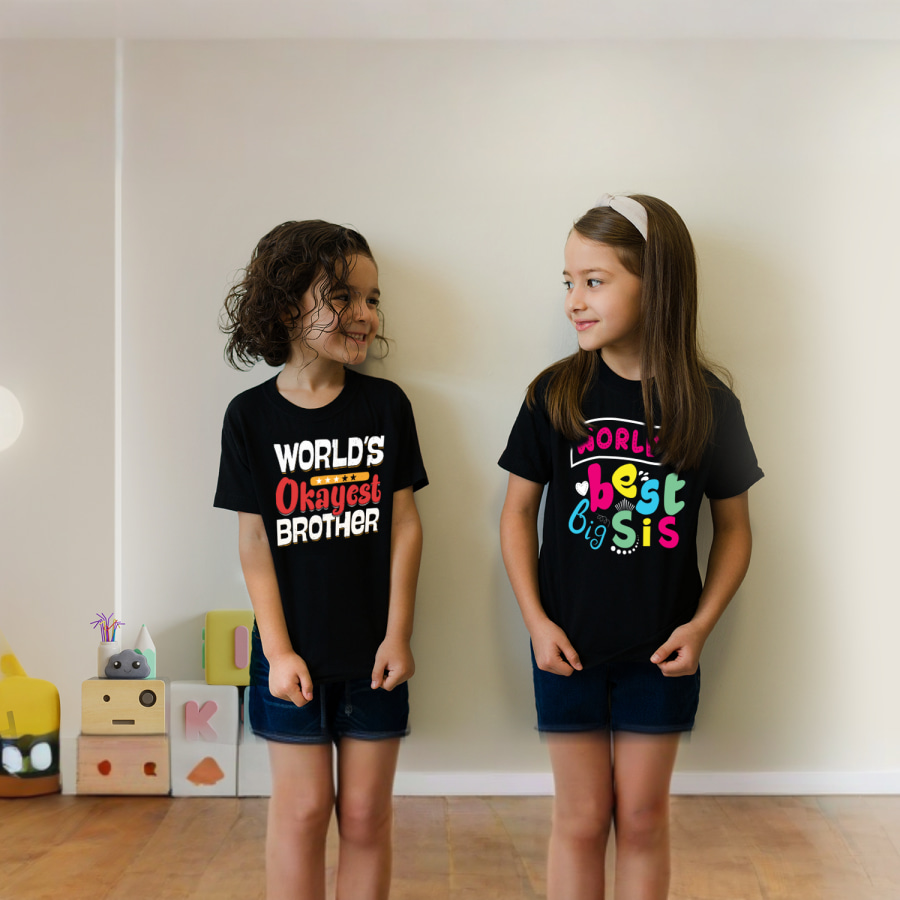 Todler Round Neck T-Shirt > Hero img1