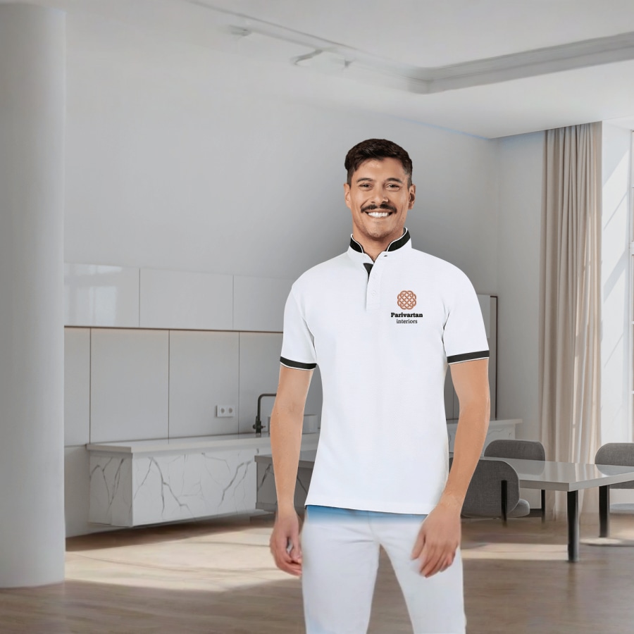 Chinese Collar Polo T-Shirts > Hero img1