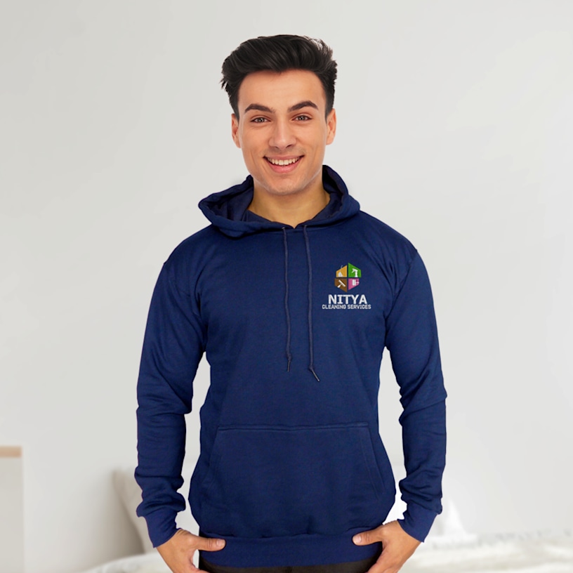 Zero Degree Pullover Sweatshirt with Hood 