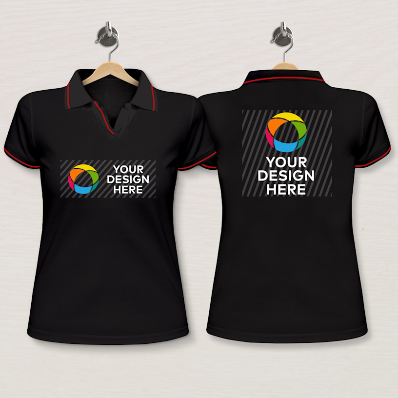 Pikmee Womens Polo T-Shirts > Hero img1