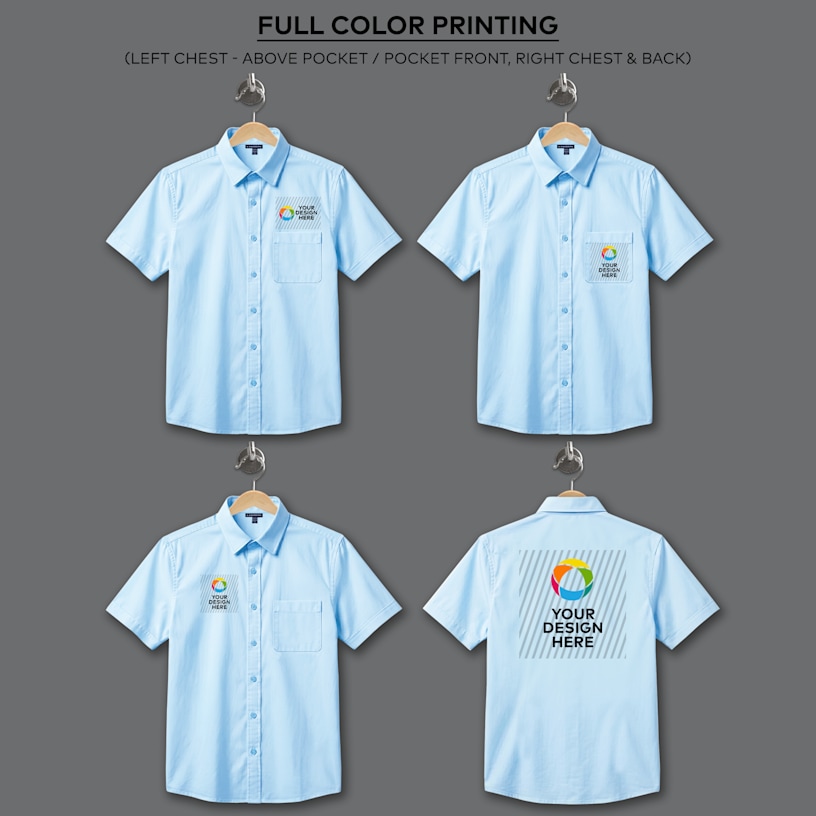 Men's Office Shirts - Half Sleeve >Hero Image 06