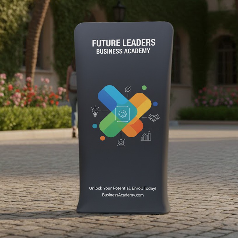 Customized Elegant Standee >Hero Image 01