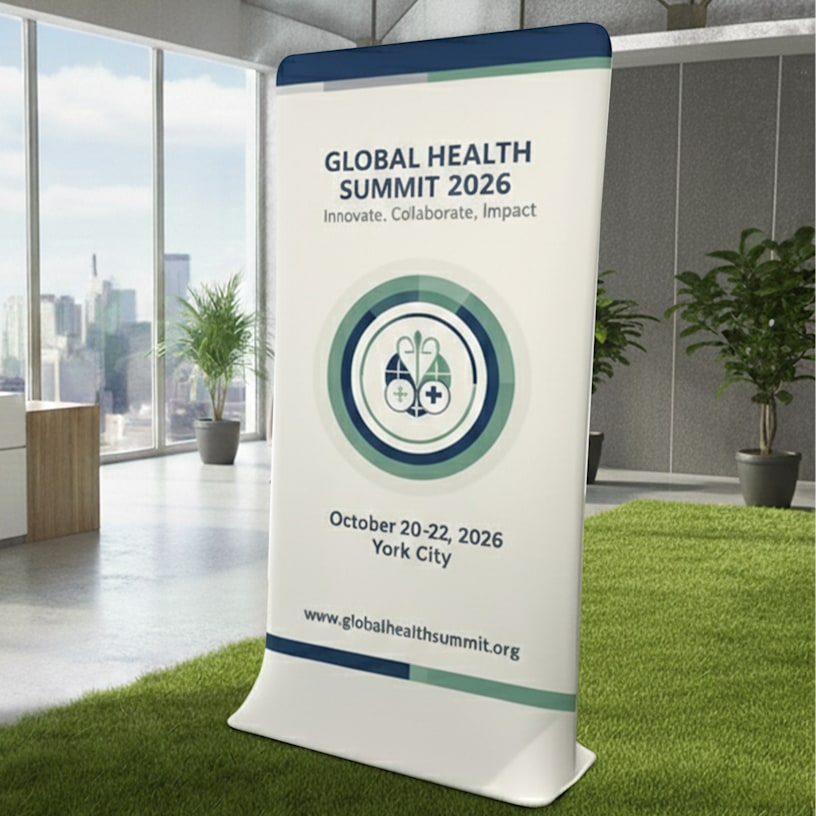 Customized Elegant Standee >Hero Image 02