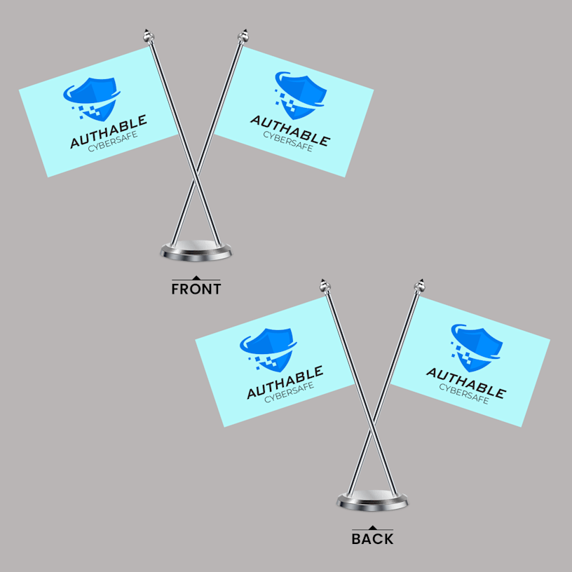 The Flag Company Customized Table Flag Cross Stand >Hero img 02