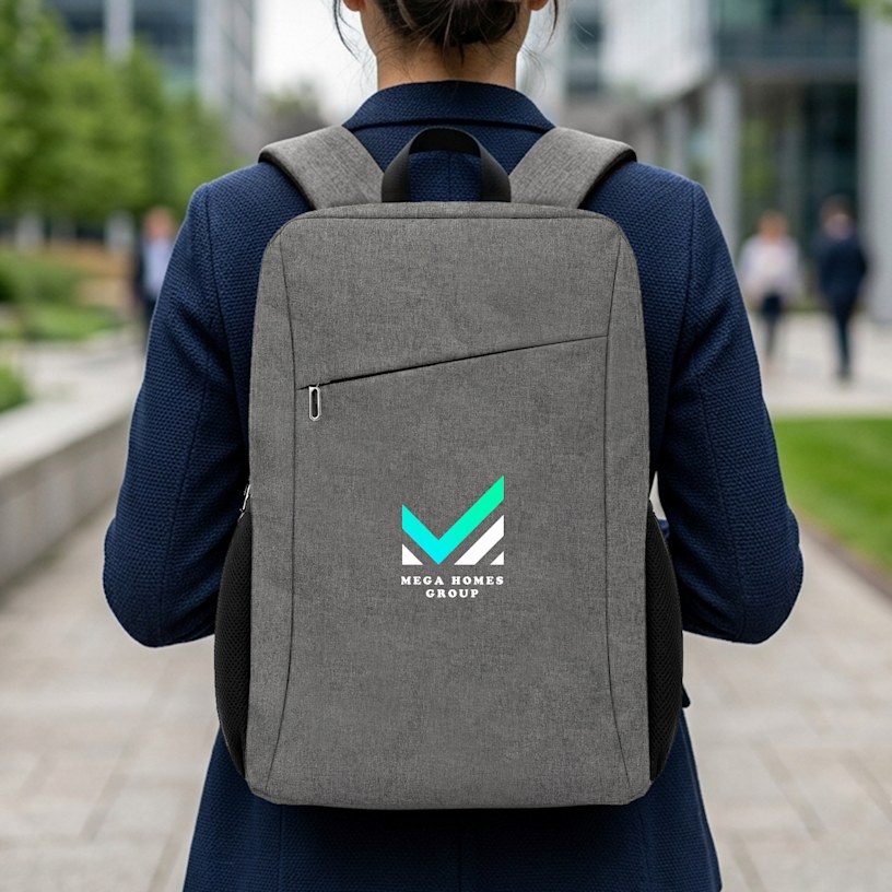 DES Corporate Linen Backpack >Hero image 01