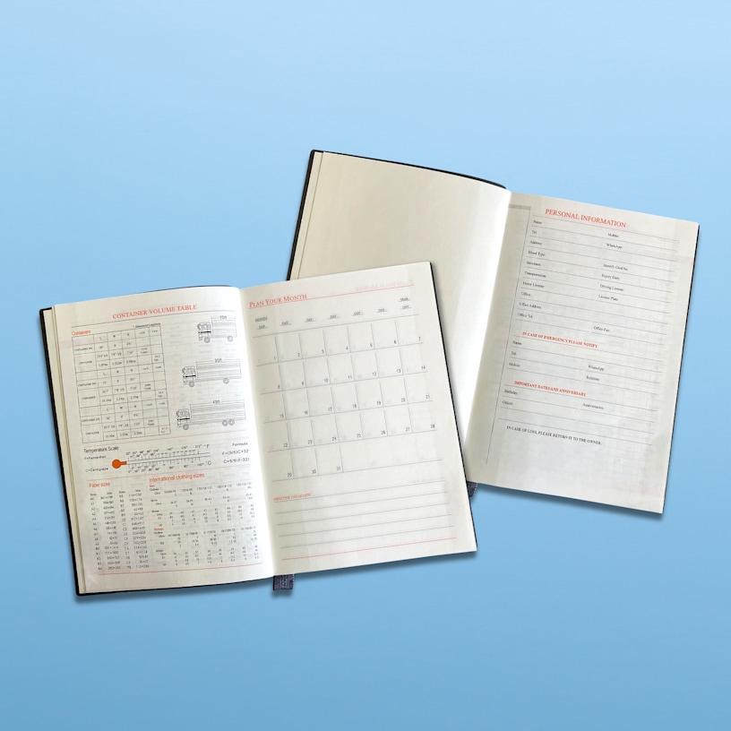 A5 Diary Softy V709 > Hero img3