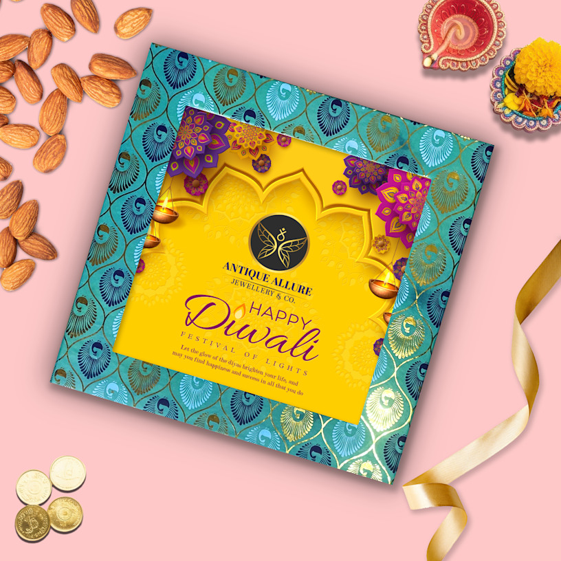 Dry Fruits Diwali Gift Hampers - Box > Hero img2