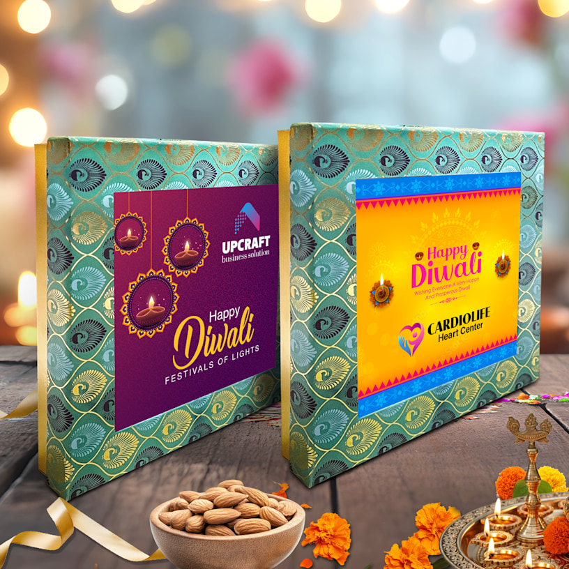 Dry Fruits Diwali Gift Hampers - Box > Hero img4