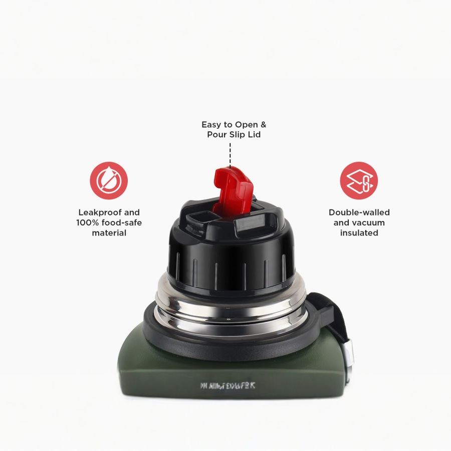 Cello SS Duro Flip Flask > Hero img5