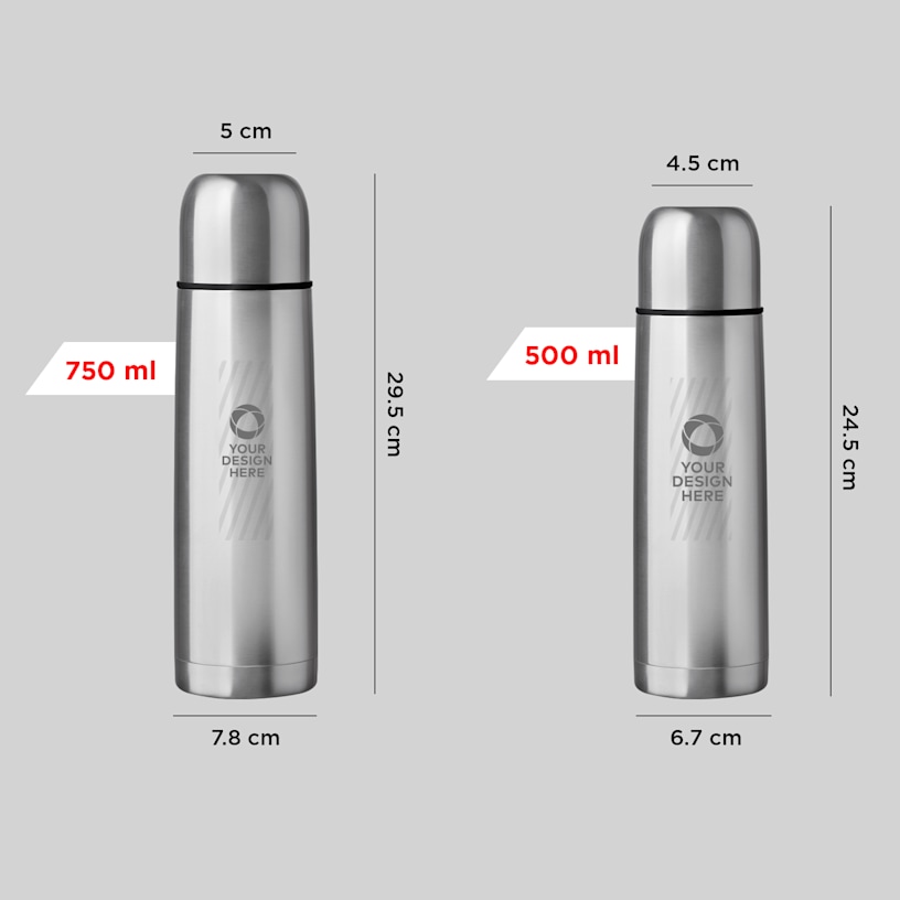 Cello SS Flip Style Flask > Hero img4