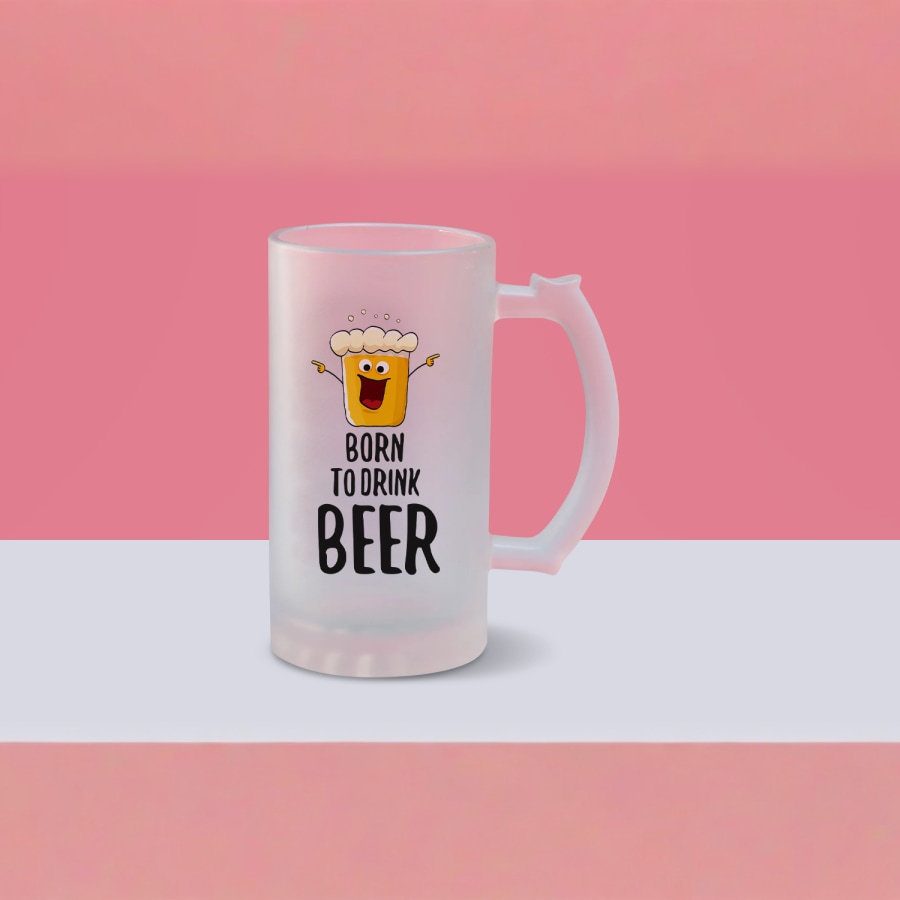 Frosted Beer Mugs 