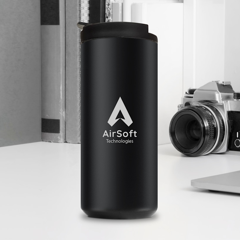 Personalised Insulated Vacuum Coffee Flask - 380ml > Hero img3