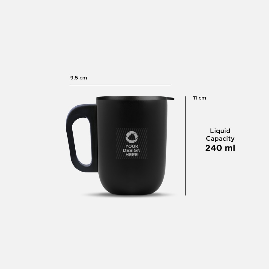 Personalised SS Coffee Mug - 240ml > Hero img4