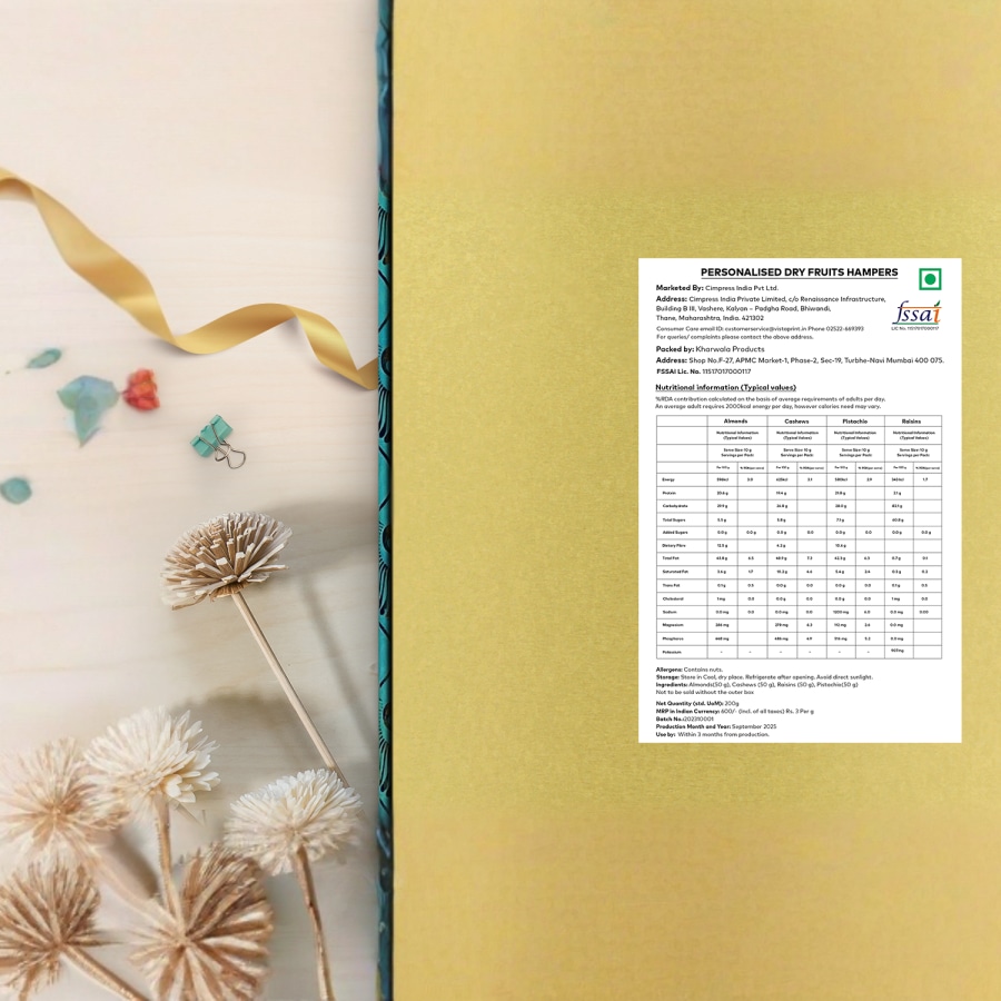 Dry Fruits Diwali Gift Hampers - Box > Hero img5