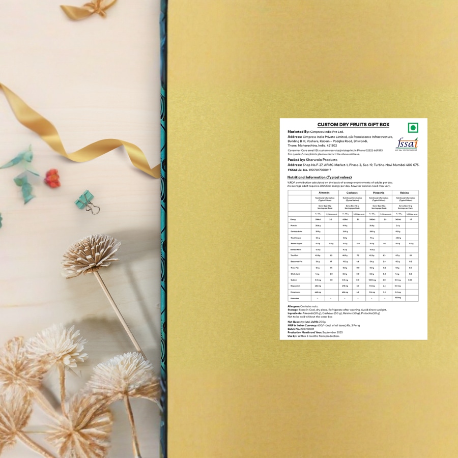 Dry Fruits Diwali Gift Hampers - Sleeves > Hero img5