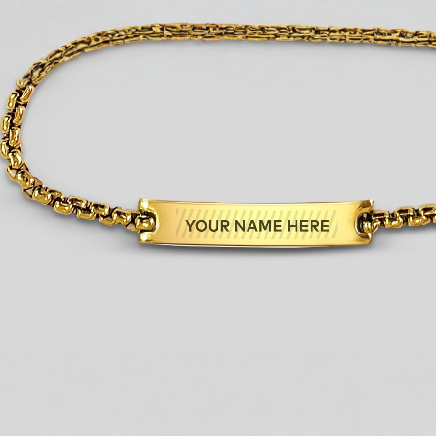 Personalised Rakhi Golden Box Chain > Hero img4