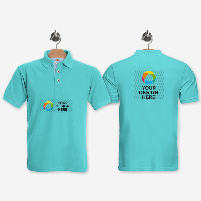 Polo Collared Premium Performance Polo >Hero Image 01