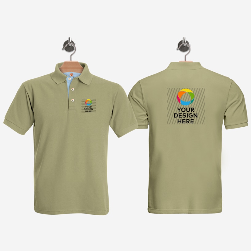 Polo Collared Premium Performance Polo >Hero Image 04