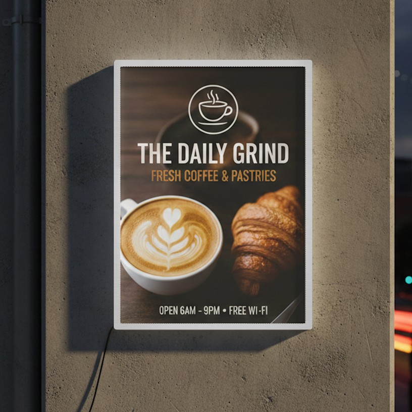 LED Translight Sign Boards >Hero Image 01