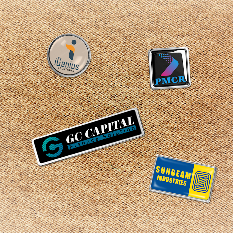 Metal Label Pins > Hero Image 01