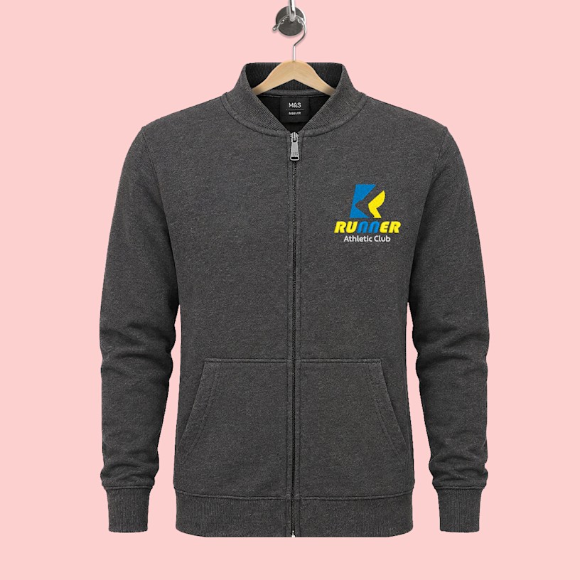 Marks & Spencer V Neck Sweatshirt >Hero Image 02