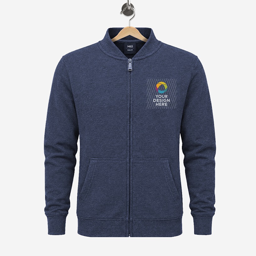 Marks & Spencer V Neck Sweatshirt >Hero Image 03