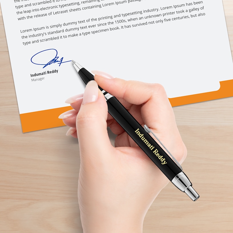 Parker Odyssey Laque Black Chrome Trim Ball Pen > Hero img1