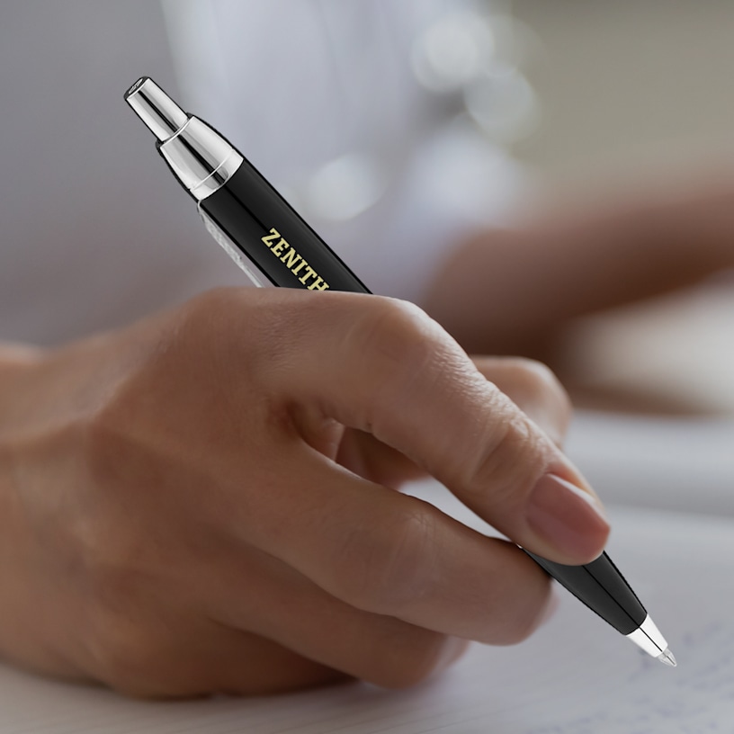 Parker Odyssey Laque Black Chrome Trim Ball Pen > Hero img3