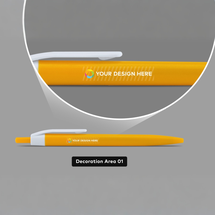 Getz Opaque Push Type Ballpoint Pen > Hero img4