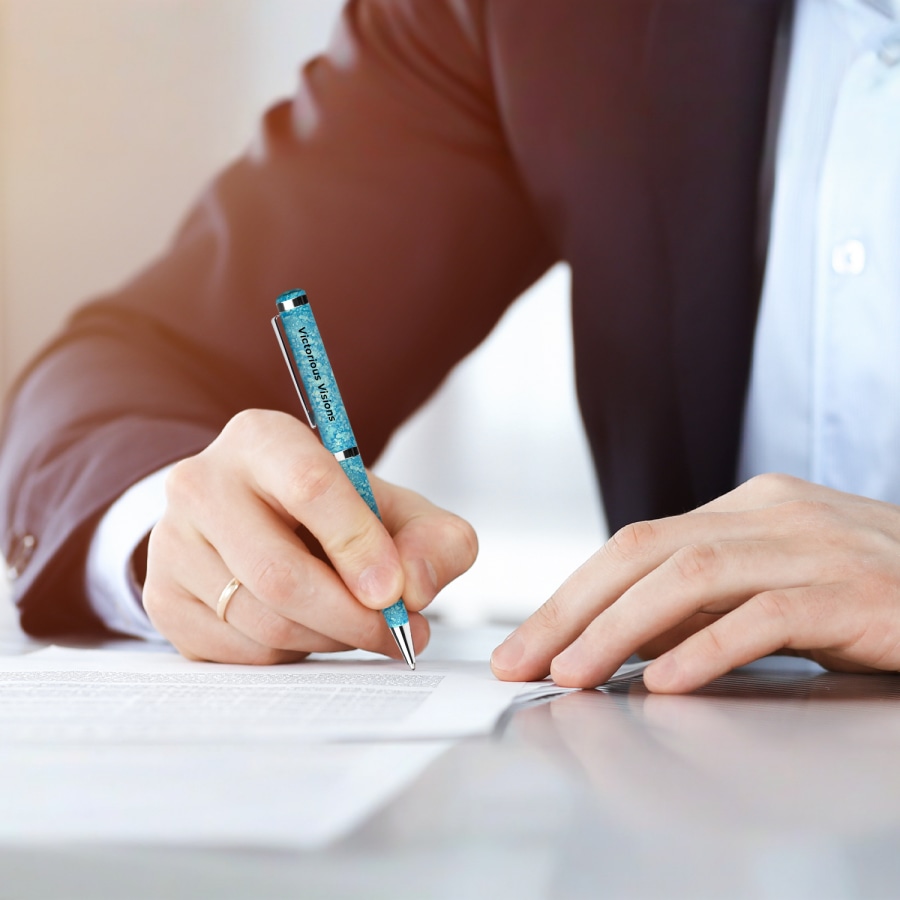 Marble Design Metal Ball Pens > Hero img2