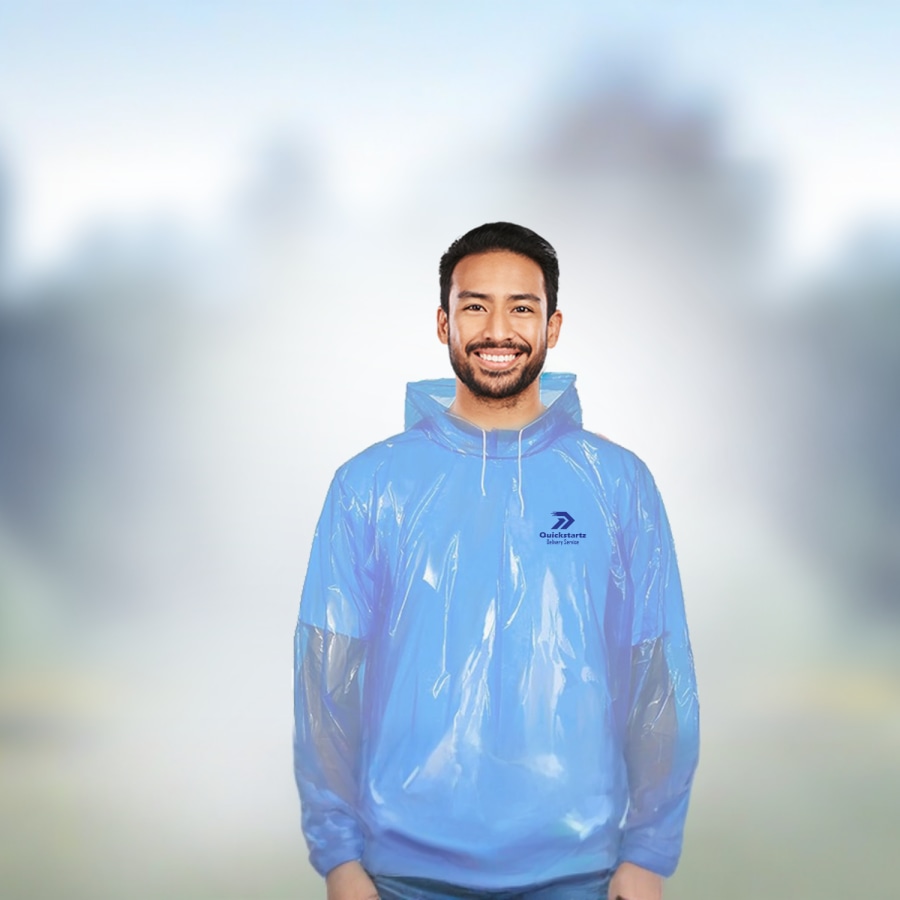 Rain Poncho >Hero Img1