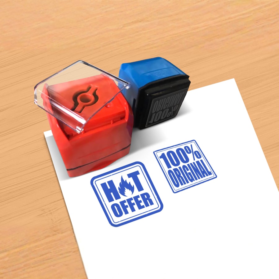 Flashy Pre-Inking Stamps