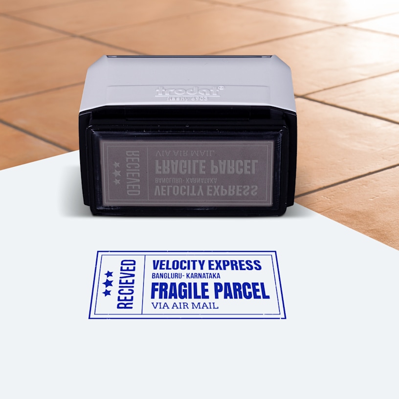 Flashy Pre-Inking Stamps