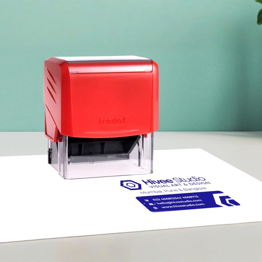 Self-Inking Stamps 64 mm x 44 mm 