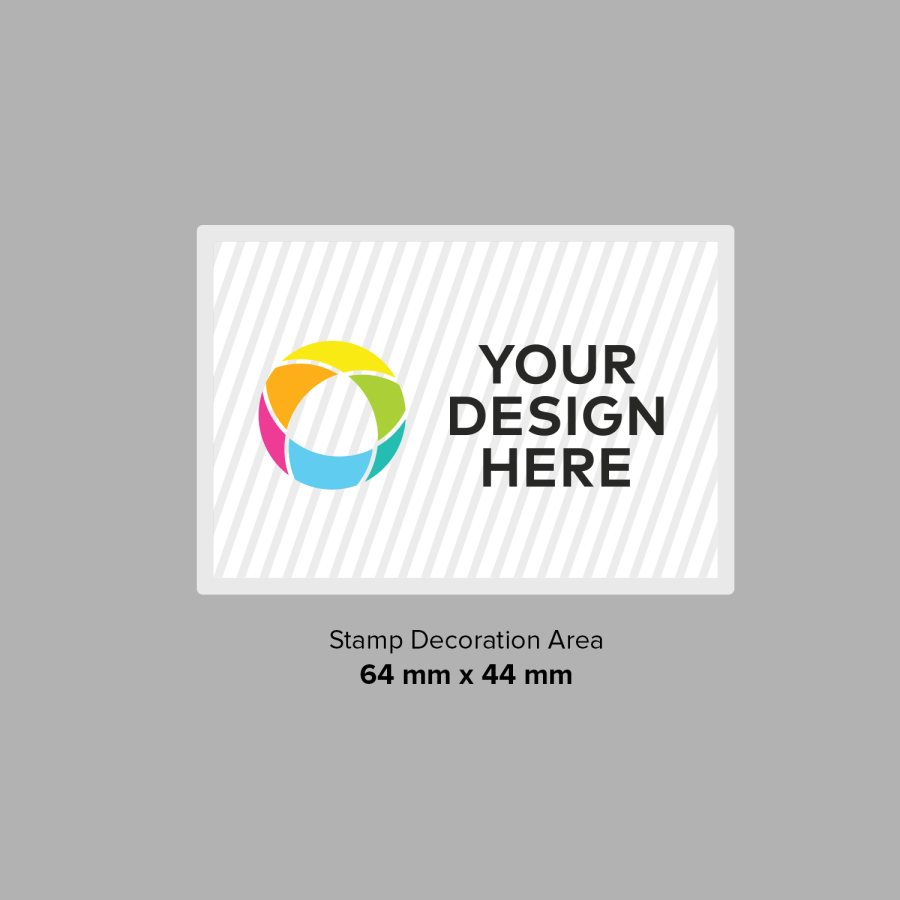 Self-Inking Stamps 64 mm x 44 mm 