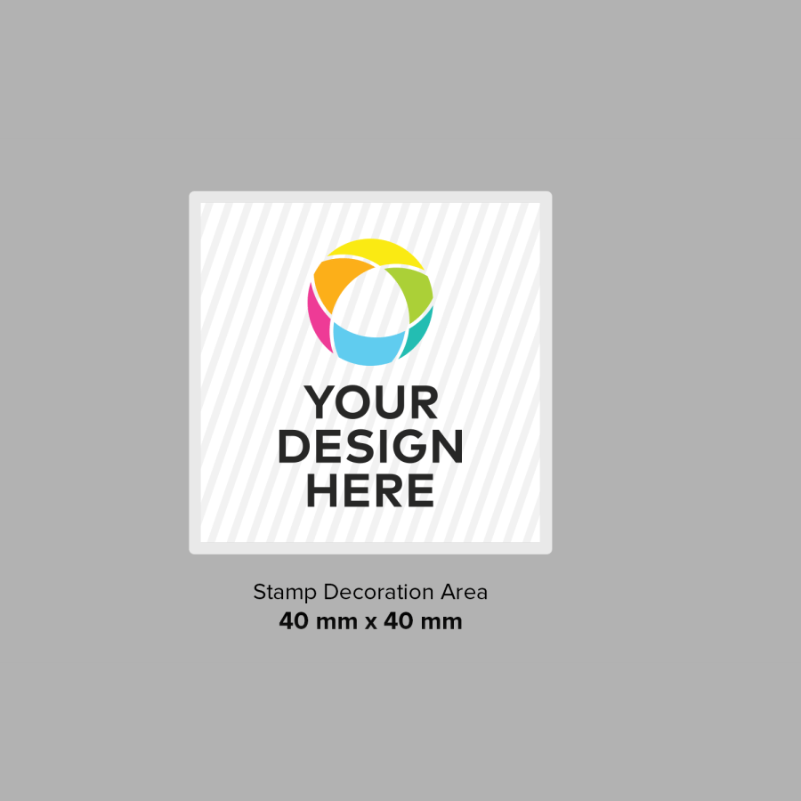 Self-Inking Stamps 40 mm × 40 mm 