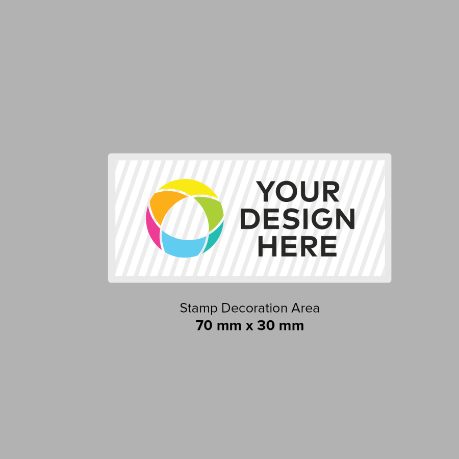 Self-Inking Stamps 70 mm × 30 mm