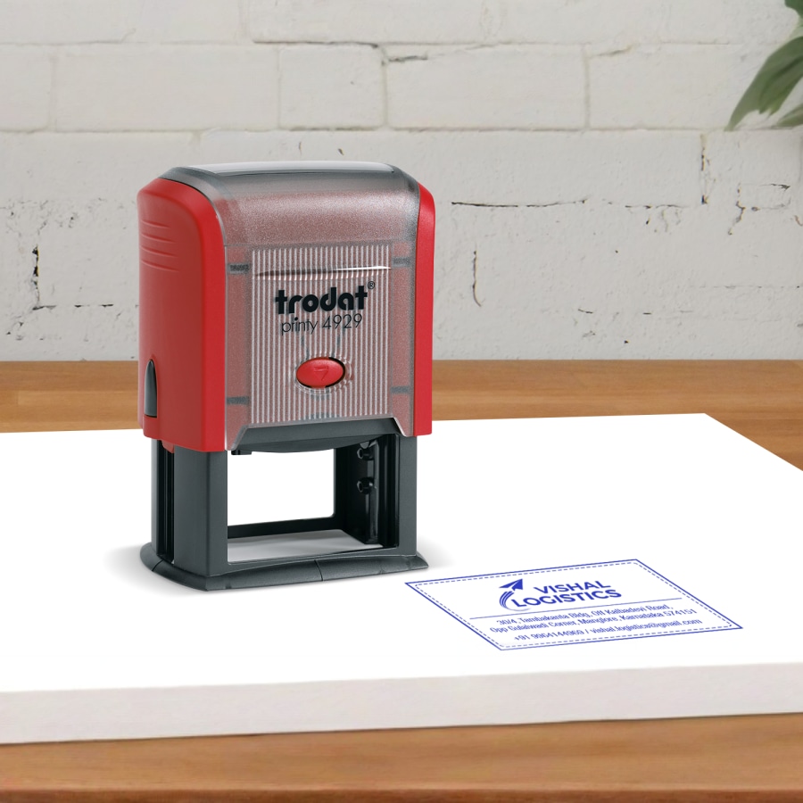 Self-Inking Stamps 50 mm × 30 mm 