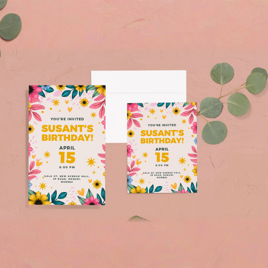 Birthday Invitations > Hero img4